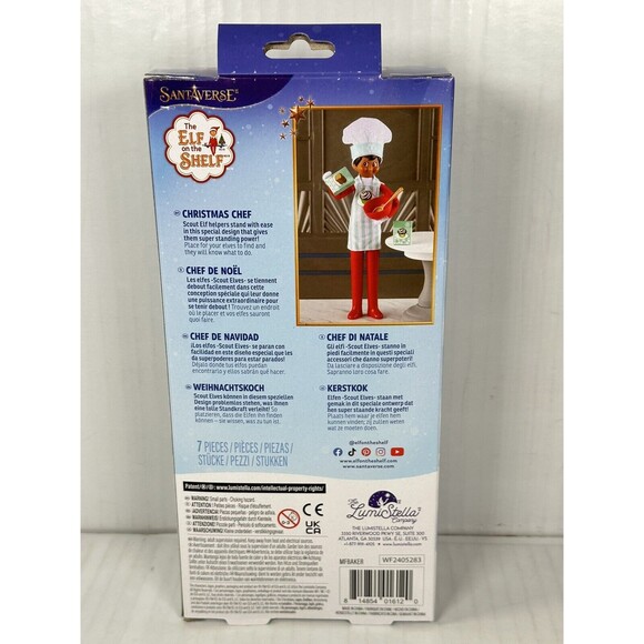Elf on the Shelf MagiFreez Chef Set – Elf Hat, Apron, Bowl, Spoon, Flour & Sugar - Picture 2 of 2